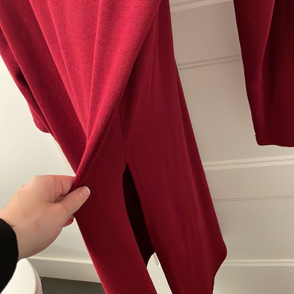 Robe échancrée rouge - Picture 2 of 2